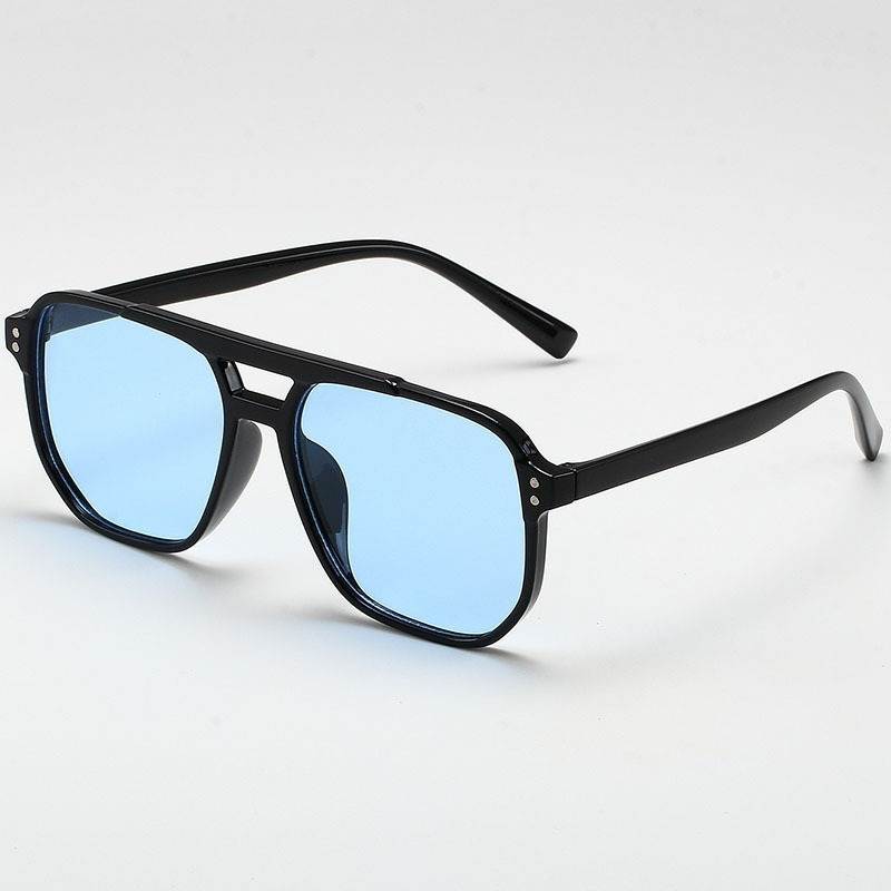 Vintage big square sunglasses front view