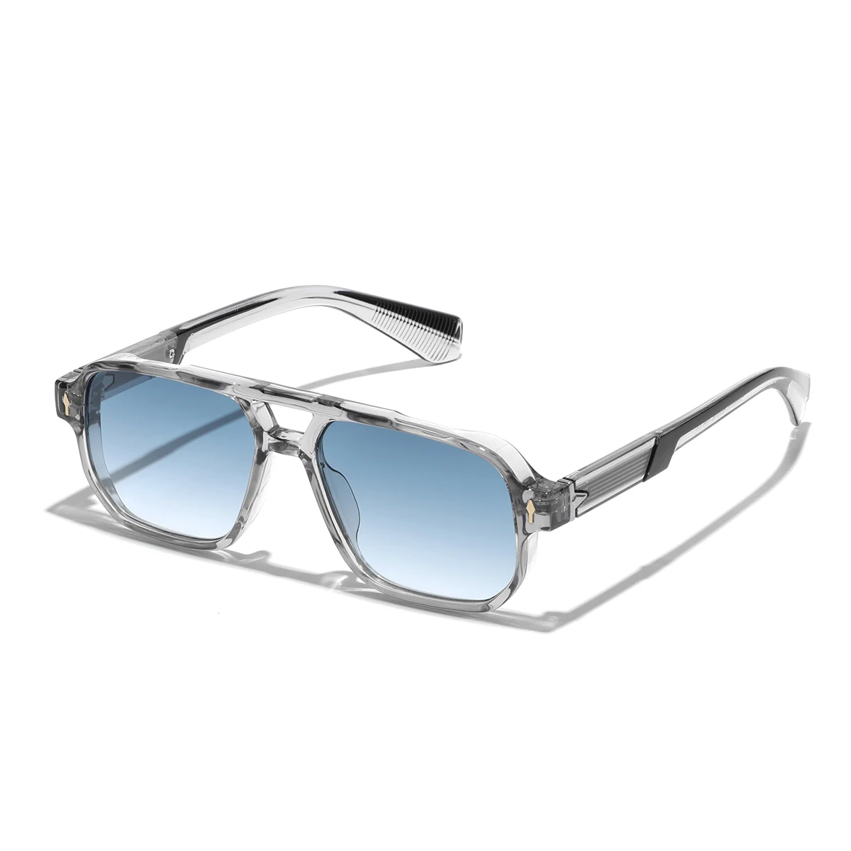 Transparent Frame Pilot Sunglasses Transparent Frame Pilot Sunglasses