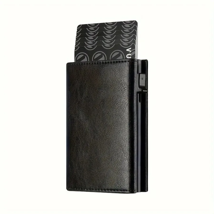 RFID blocking wallet with cash pocket
