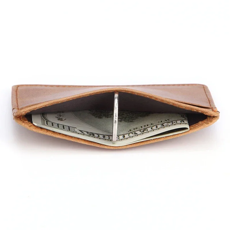 Leather wallet multiple card slots
