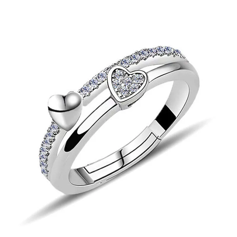 Close up of sterling silver ring band detail