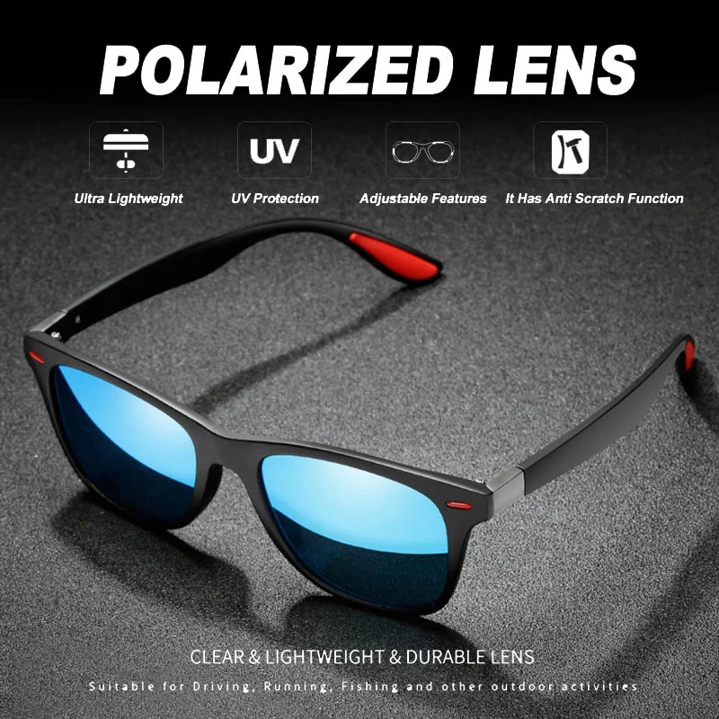 Night vision driving sunglasses side view