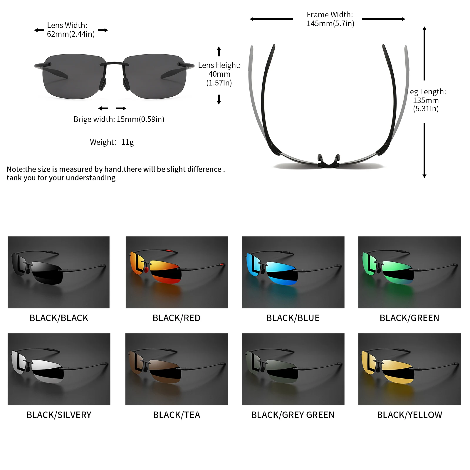 Polarized sunglasses lifestyle shot