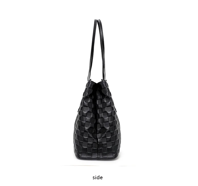 Women's Genuine Leather Tote Bag Large Capacity Printed Cowhide Shoulder Handbag Stylish Casual Top-Handle Bag for Everyday Use Women's Genuine Leather Tote Bag Large Capacity Printed Cowhide Shoulder Handbag Stylish Casual Top-Handle Bag for Everyday Use