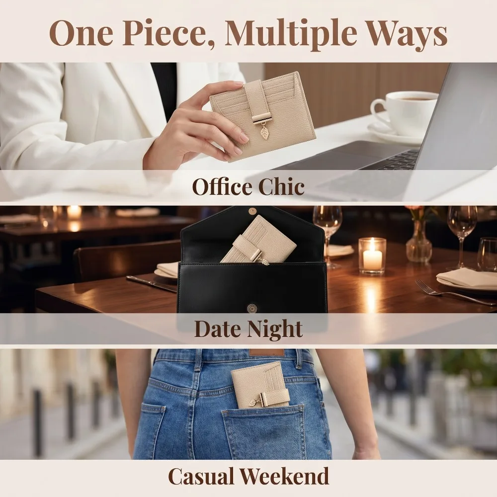 RFID blocking wallet compact size