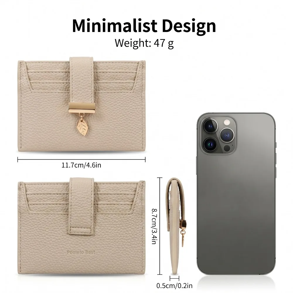 RFID blocking wallet front view