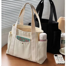 Canvas tote bag color options