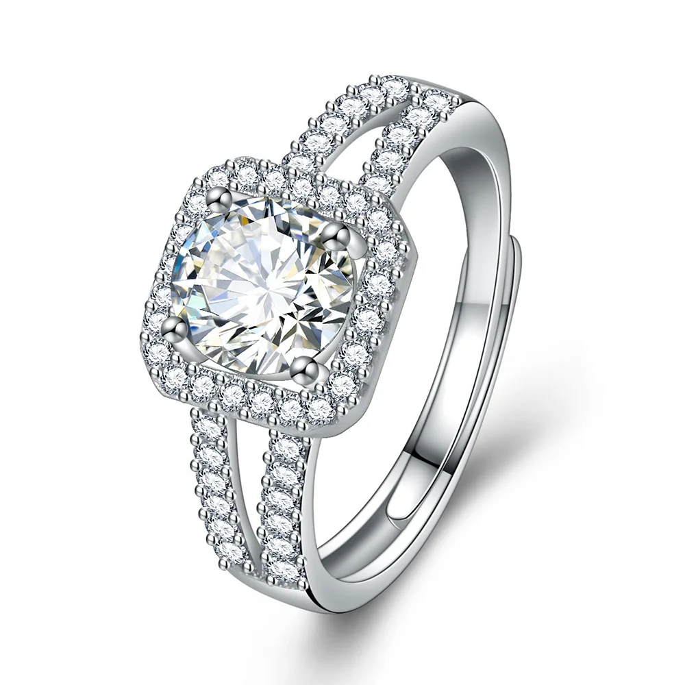 New 925 Sterling Silver Ring High Quality Perfect Gem Zircon For Women Wedding Fine Jewelry Accessories Party Gifts New 925 Sterling Silver Ring High Quality Perfect Gem Zircon For Women Wedding Fine Jewelry Accessories Party Gifts