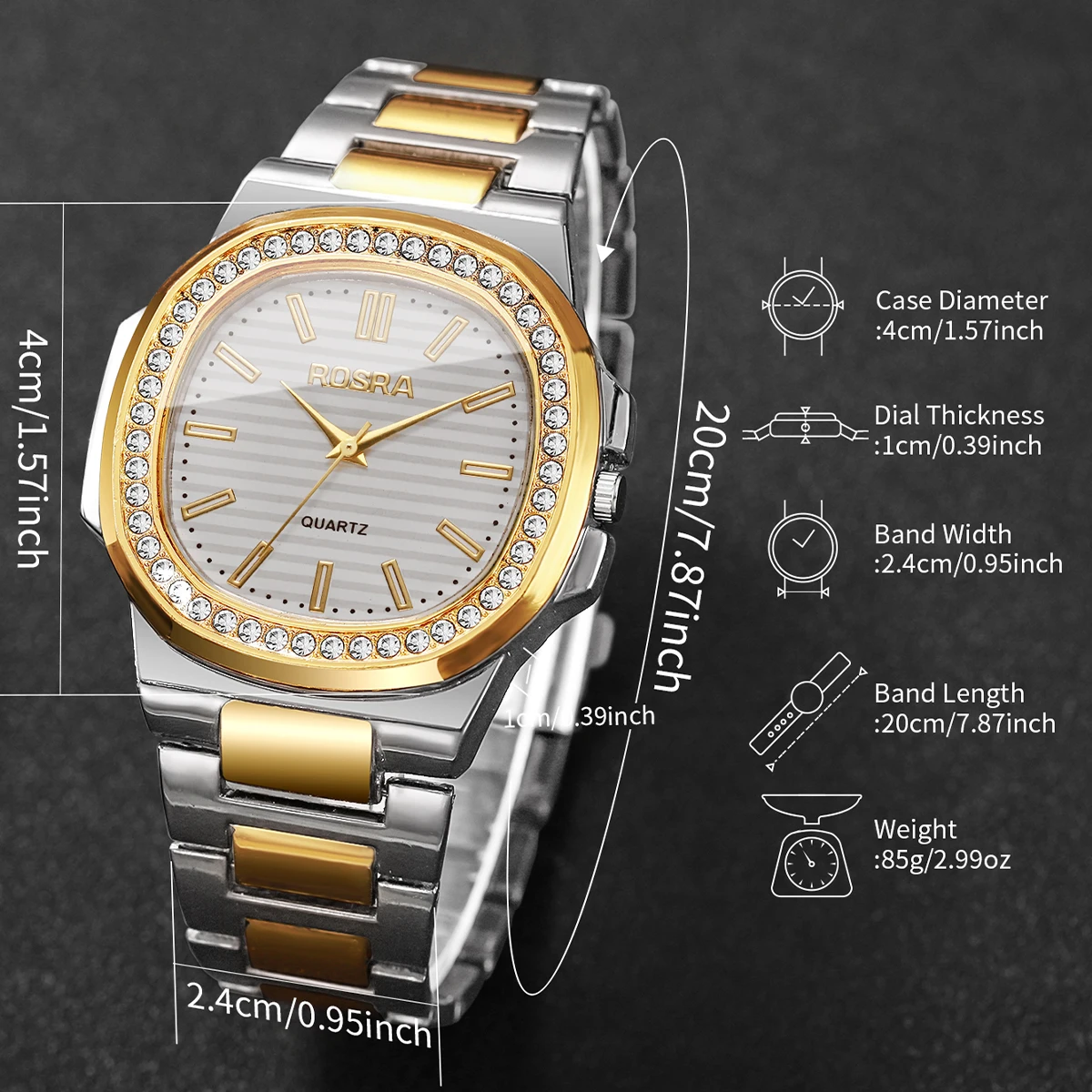 Luxury Rhinestone Men Business Watches Fashion Square Dial Steel Band Male’s Quartz Wristwatch Reloj Hombre(Without Box) Luxury Rhinestone Men Business Watches Fashion Square Dial Steel Band Male's Quartz Wristwatch Reloj Hombre(Without Box)