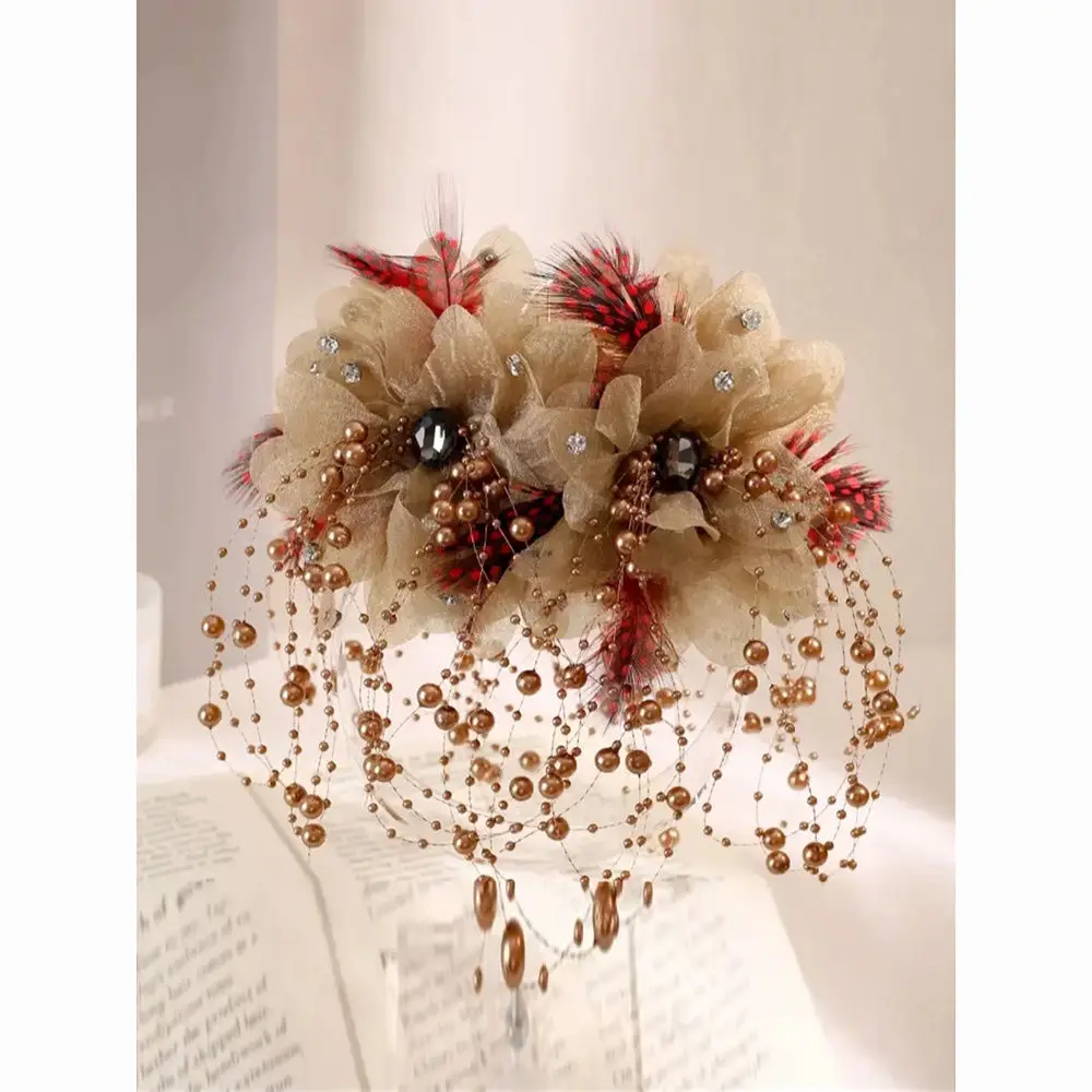 French Style Flower Tassels Hairpins Hair Clip for Women Lady Hair Styling Tools Hair Claw Female New Headwear Accessories French Style Flower Tassels Hairpins Hair Clip for Women Lady Hair Styling Tools Hair Claw Female New Headwear Accessories