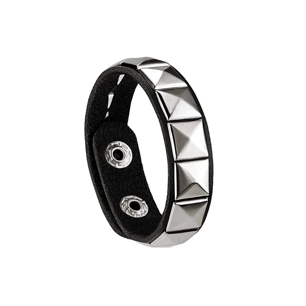 New Punk Nail Bracelet Rivets Casual Couple Bracelet Hip-Hop Gothic Party New Year’s Christmas Valentine’s Day Birthday Gifts New Punk Nail Bracelet Rivets Casual Couple Bracelet Hip-Hop Gothic Party New Year's Christmas Valentine's Day Birthday Gifts