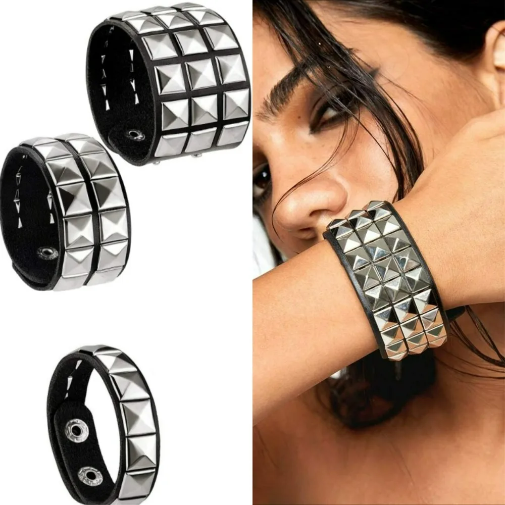 New Punk Nail Bracelet Rivets Casual Couple Bracelet Hip-Hop Gothic Party New Year’s Christmas Valentine’s Day Birthday Gifts New Punk Nail Bracelet Rivets Casual Couple Bracelet Hip-Hop Gothic Party New Year's Christmas Valentine's Day Birthday Gifts