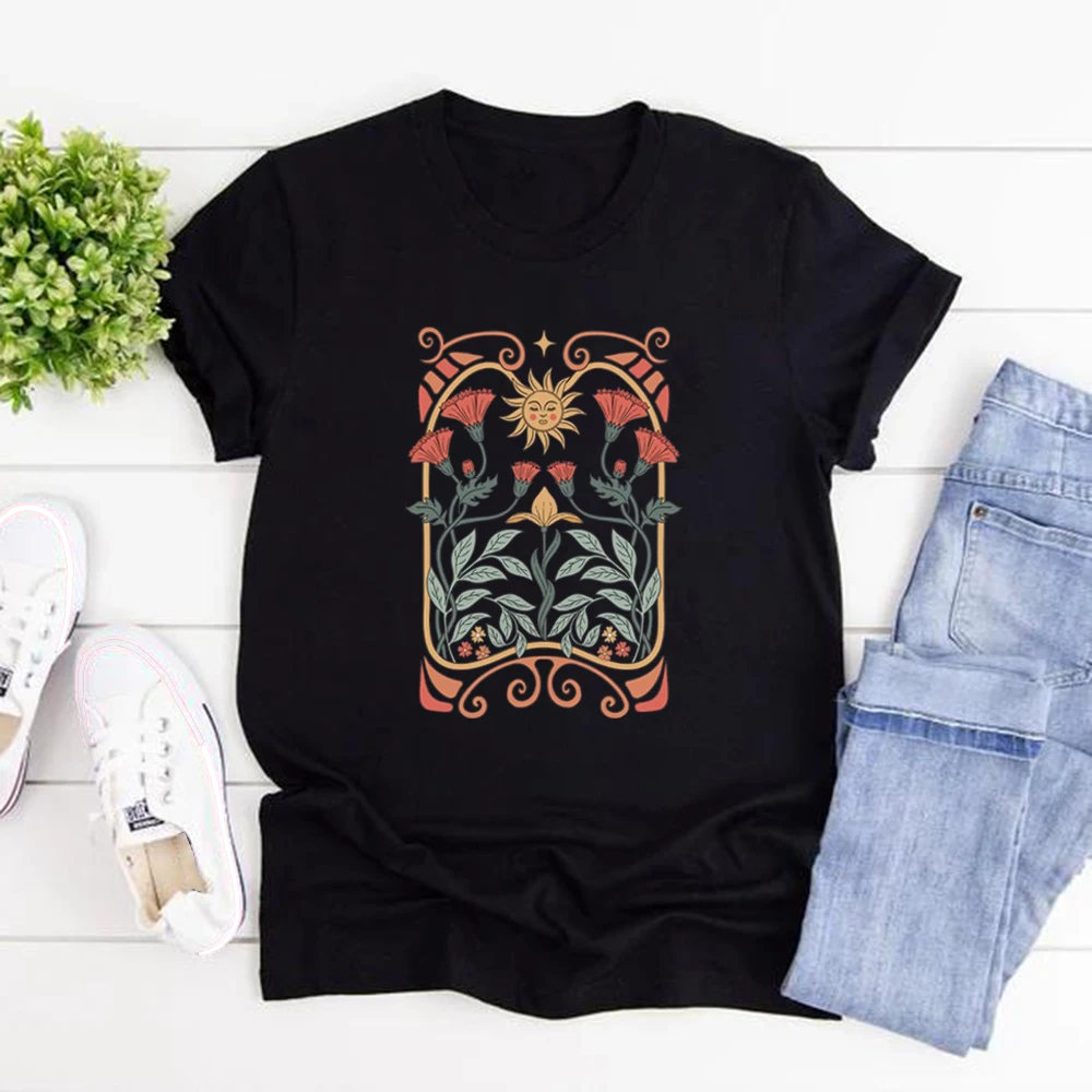Boho Wildflowers Tshirt Boho Flowers T Shirt Women Short Sleeve T-shirts Vintage Casual Tops Floral Nature Tee Women Clothing Boho Wildflowers Tshirt Boho Flowers T Shirt Women Short Sleeve T-shirts Vintage Casual Tops Floral Nature Tee Women Clothing