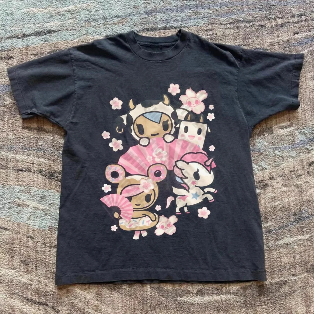 Casual baby tee crop top
