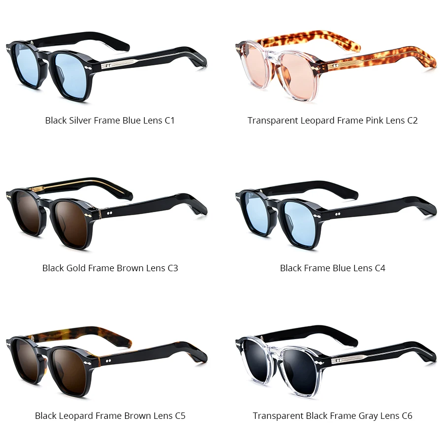 HEPIDEM Acetate Polarized Sun Glasses Women Brand Designer Glasses Thick Square Sunglasses Men Dragon RINI-T HEPIDEM Acetate Polarized Sun Glasses Women Brand Designer Glasses Thick Square Sunglasses Men Dragon RINI-T