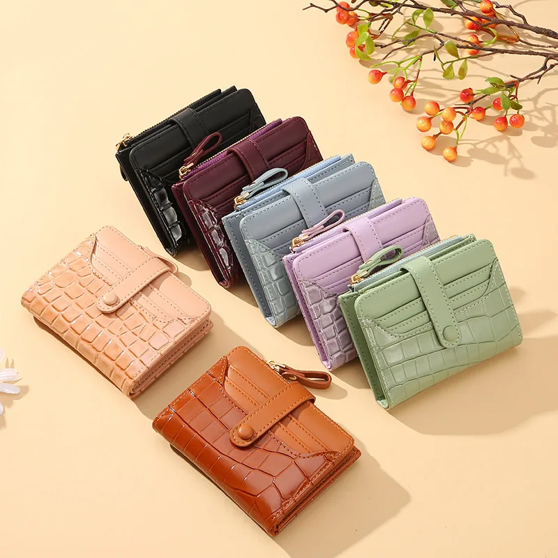 Women Short Wallet Small Fashion Luxury Brand Leather Purse Ladies Card Bag for Women Clutch Female Purse Money Clip Wallet 2023 Women Short Wallet Small Fashion Luxury Brand Leather Purse Ladies Card Bag for Women Clutch Female Purse Money Clip Wallet 2023