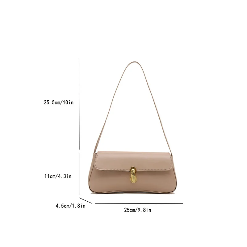 Stylish Wine Red Patent Leather Women Underarm Bag, Sleek Sling Purse with Gold Turn Lock Women's Daily Handbags Shoulder Bags Stylish Wine Red Patent Leather Women Underarm Bag, Sleek Sling Purse with Gold Turn Lock Women's Daily Handbags Shoulder Bags