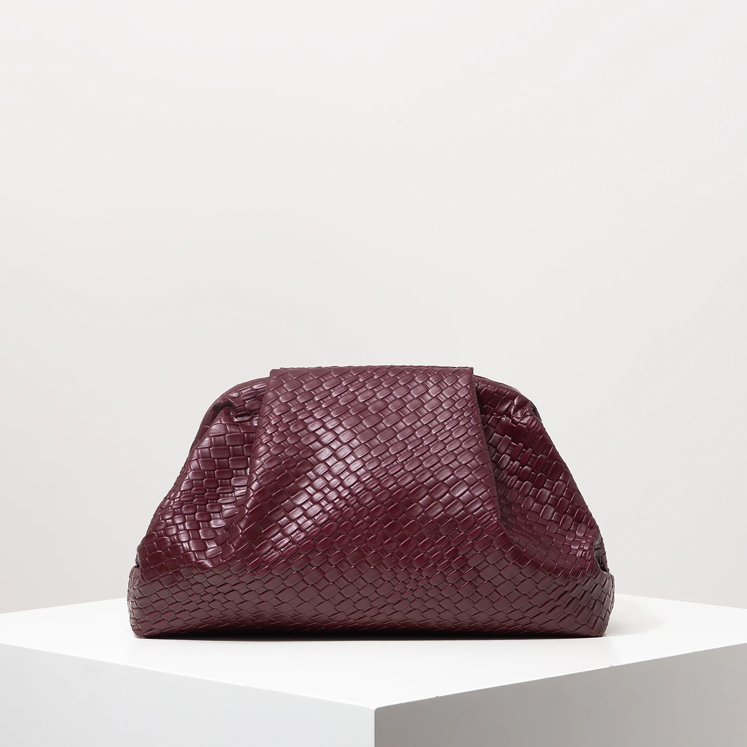Vintage Artificial Leather Woven Pattern Clutch Bag,Burgundy Bag,Formal Dresses for Women,Large Capacity Women Purse Vintage Artificial Leather Woven Pattern Clutch Bag,Burgundy Bag,Formal Dresses for Women,Large Capacity Women Purse