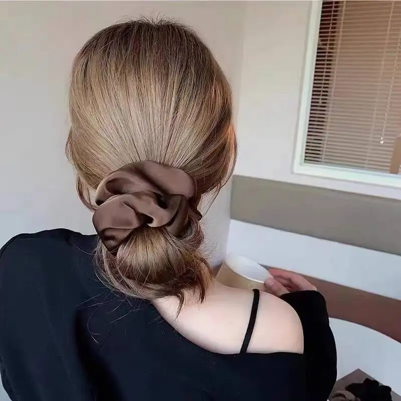 1pcs Solid Color Women Silk Satin Scrunchies Korean Ladies Girls Elastics Hair Band Ponytail Hold Hair Accessories Headwear Clothing & Accessories Hair Accessories Women’s Fashion 1pcs Solid Color Women Silk Satin Scrunchies Korean Ladies Girls Elastics Hair Band Ponytail Hold Hair Accessories Headwear Clothing & Accessories Hair Accessories Women's Fashion KDBazar