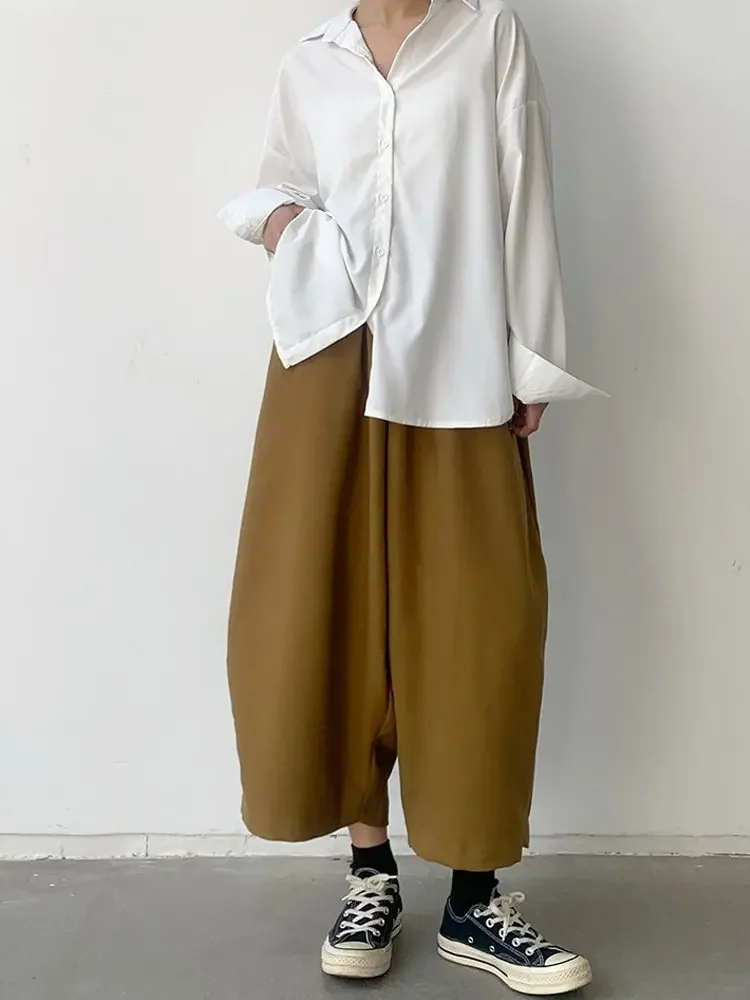 2023 Autumn Casual Harem Pants Women Cotton High Waisted Trousers Retro Loose Bloomers Women’s Oversize Pants Baggy Sweatpants Jeans, Pants & Skirts Trousers Women’s Fashion 2023 Autumn Casual Harem Pants Women Cotton High Waisted Trousers Retro Loose Bloomers Women's Oversize Pants Baggy Sweatpants Jeans, Pants & Skirts Trousers Women's Fashion KDBazar