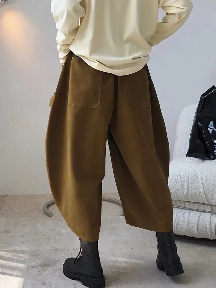 2023 Autumn Casual Harem Pants Women Cotton High Waisted Trousers Retro Loose Bloomers Women’s Oversize Pants Baggy Sweatpants Jeans, Pants & Skirts Trousers Women’s Fashion 2023 Autumn Casual Harem Pants Women Cotton High Waisted Trousers Retro Loose Bloomers Women's Oversize Pants Baggy Sweatpants Jeans, Pants & Skirts Trousers Women's Fashion KDBazar