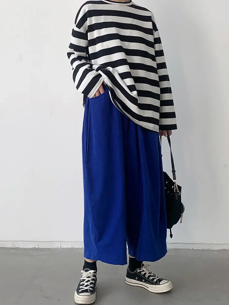 2023 Autumn Casual Harem Pants Women Cotton High Waisted Trousers Retro Loose Bloomers Women’s Oversize Pants Baggy Sweatpants Jeans, Pants & Skirts Trousers Women’s Fashion 2023 Autumn Casual Harem Pants Women Cotton High Waisted Trousers Retro Loose Bloomers Women's Oversize Pants Baggy Sweatpants Jeans, Pants & Skirts Trousers Women's Fashion KDBazar