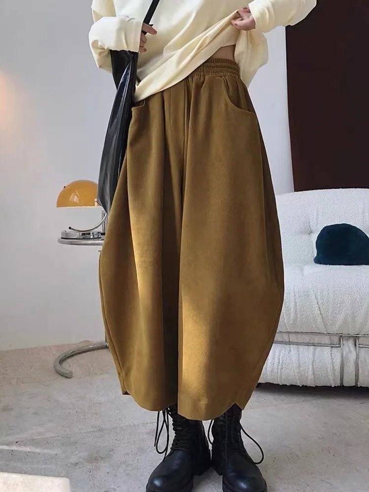2023 Autumn Casual Harem Pants Women Cotton High Waisted Trousers Retro Loose Bloomers Women’s Oversize Pants Baggy Sweatpants Jeans, Pants & Skirts Trousers Women’s Fashion 2023 Autumn Casual Harem Pants Women Cotton High Waisted Trousers Retro Loose Bloomers Women's Oversize Pants Baggy Sweatpants Jeans, Pants & Skirts Trousers Women's Fashion KDBazar