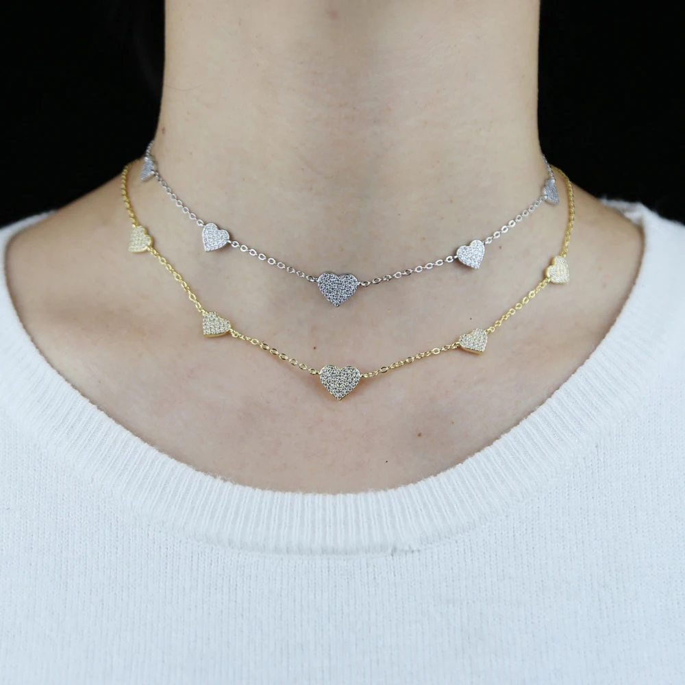 2025 New High Quality Micro Pave White CZ Heart Charm Link Chain Necklace Minimal Delicate Lover Girlfriend Fashion Jewelry Jewelry & Watches Rings 2025 New High Quality Micro Pave White CZ Heart Charm Link Chain Necklace Minimal Delicate Lover Girlfriend Fashion Jewelry Jewelry & Watches Rings KDBazar