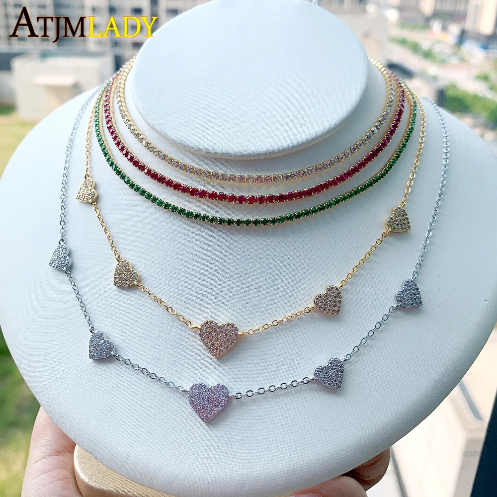 2025 New High Quality Micro Pave White CZ Heart Charm Link Chain Necklace Minimal Delicate Lover Girlfriend Fashion Jewelry Jewelry & Watches Rings 2025 New High Quality Micro Pave White CZ Heart Charm Link Chain Necklace Minimal Delicate Lover Girlfriend Fashion Jewelry Jewelry & Watches Rings KDBazar