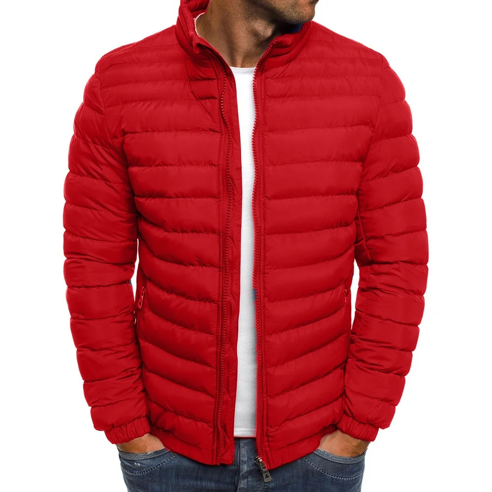 2025 Winter New Thick Men Warm Casual Men’s Outwear Coats Solid Stand Collar Male Windbreak Cotton Padded Down Jacket Cotton Coat Men’s Coats & Jackets Men’s Fashion 2025 Winter New Thick Men Warm Casual Men's Outwear Coats Solid Stand Collar Male Windbreak Cotton Padded Down Jacket Cotton Coat Men's Coats & Jackets Men's Fashion KDBazar