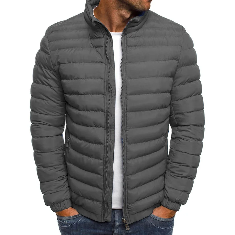 2025 Winter New Thick Men Warm Casual Men’s Outwear Coats Solid Stand Collar Male Windbreak Cotton Padded Down Jacket Cotton Coat Men’s Coats & Jackets Men’s Fashion 2025 Winter New Thick Men Warm Casual Men's Outwear Coats Solid Stand Collar Male Windbreak Cotton Padded Down Jacket Cotton Coat Men's Coats & Jackets Men's Fashion KDBazar