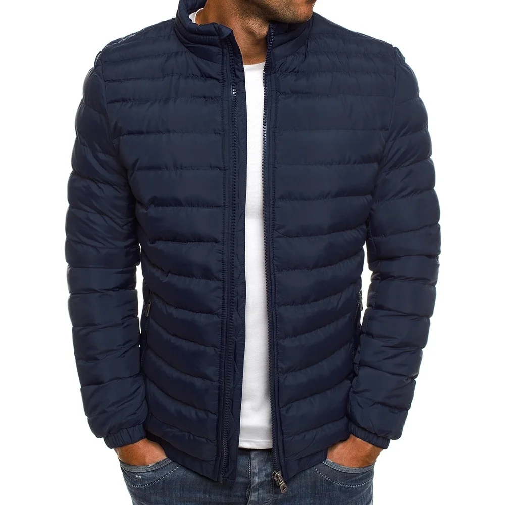 2025 Winter New Thick Men Warm Casual Men’s Outwear Coats Solid Stand Collar Male Windbreak Cotton Padded Down Jacket Cotton Coat Men’s Coats & Jackets Men’s Fashion 2025 Winter New Thick Men Warm Casual Men's Outwear Coats Solid Stand Collar Male Windbreak Cotton Padded Down Jacket Cotton Coat Men's Coats & Jackets Men's Fashion KDBazar