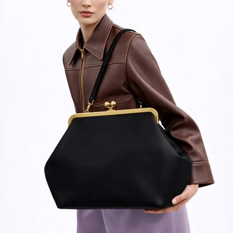 2026 New Retro Frame Kiss Lock Clip Bag Leather &Straw Woven Shell Clutch Large Capacity Shoulder Tote for Commute Beach Evening Bags & Accessories handbags and purses Pink Messenger Bag 2026 New Retro Frame Kiss Lock Clip Bag Leather &Straw Woven Shell Clutch Large Capacity Shoulder Tote for Commute Beach Evening Bags & Accessories handbags and purses Pink Messenger Bag KDBazar