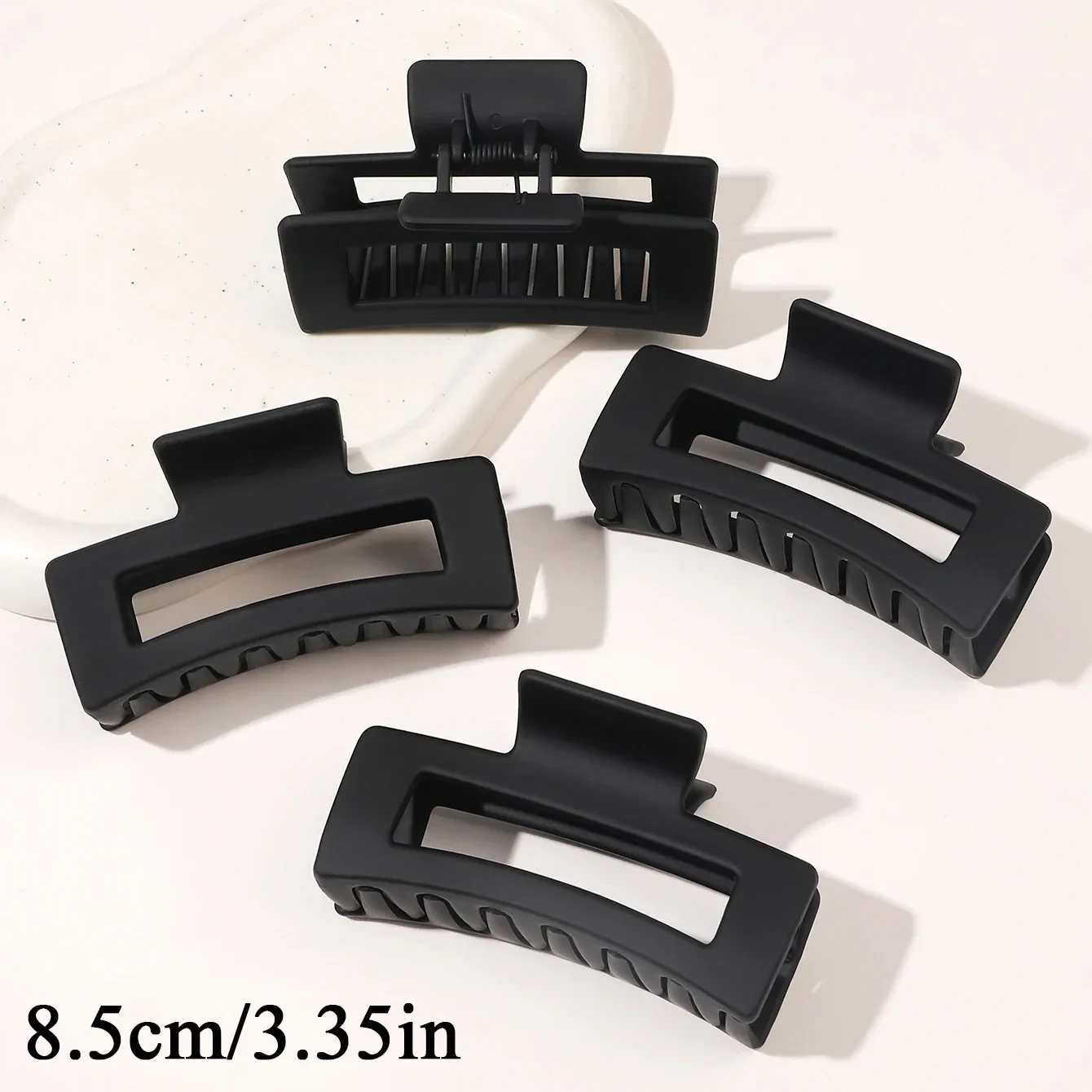 4Pcs/Set Women Girls Claw Clips Coffee Black Hair Claw Nonslip Crab Hairpins Barrette Fashion Hair Accessories Gifts 4Pcs/Set Women Girls Claw Clips Coffee Black Hair Claw Nonslip Crab Hairpins Barrette Fashion Hair Accessories Gifts KDBazar