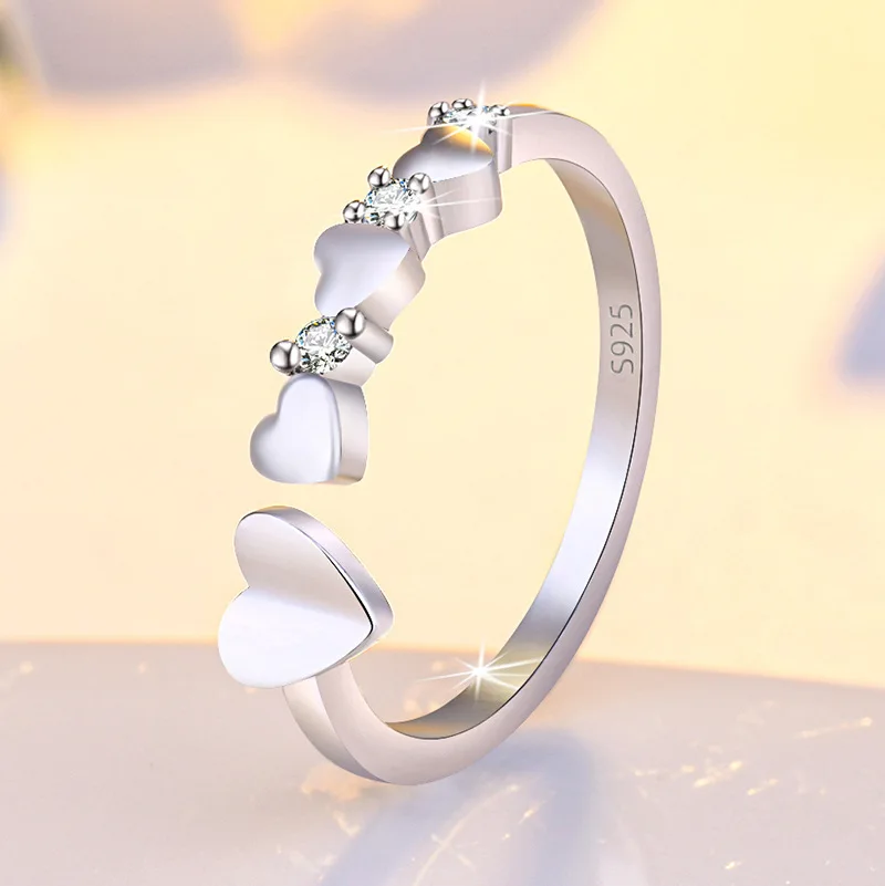 925 Sterling Silver Heart Sparkle Ring for Women Women’s Fashion Jewelry & Watches Rings 925 Sterling Silver Heart Sparkle Ring for Women Women's Fashion Jewelry & Watches Rings KDBazar