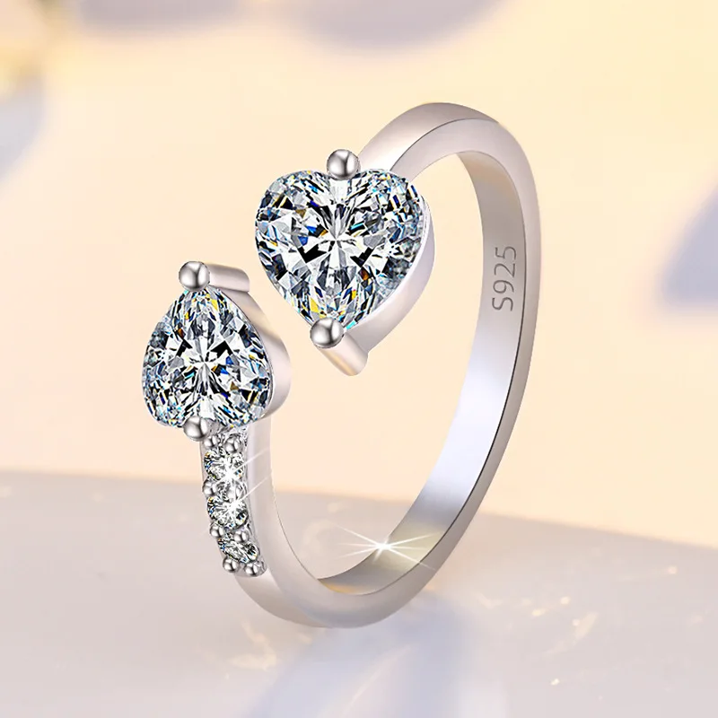 925 Sterling Silver Heart Sparkle Ring for Women Women’s Fashion Jewelry & Watches Rings 925 Sterling Silver Heart Sparkle Ring for Women Women's Fashion Jewelry & Watches Rings KDBazar