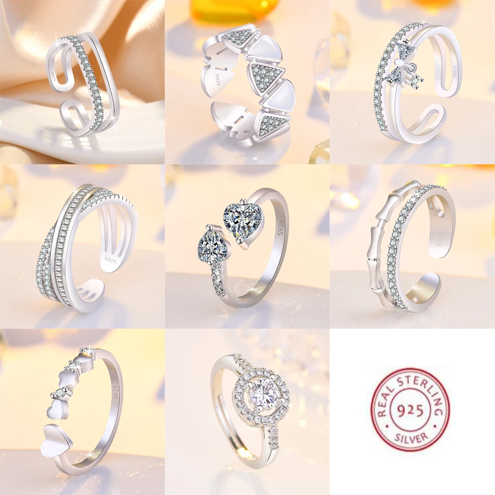 925 Sterling Silver Heart Sparkle Ring for Women Women’s Fashion Jewelry & Watches Rings 925 Sterling Silver Heart Sparkle Ring for Women Women's Fashion Jewelry & Watches Rings KDBazar