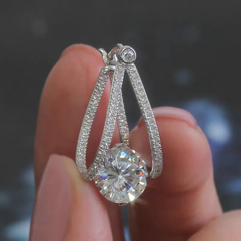 925 Sterling Silver Hoop Earrings for Women Fashion Contracted Design Crystal CZ Earrings Temperament Female Jewelry Earrings Jewelry & Watches 925 Sterling Silver Hoop Earrings for Women Fashion Contracted Design Crystal CZ Earrings Temperament Female Jewelry Earrings Jewelry & Watches KDBazar