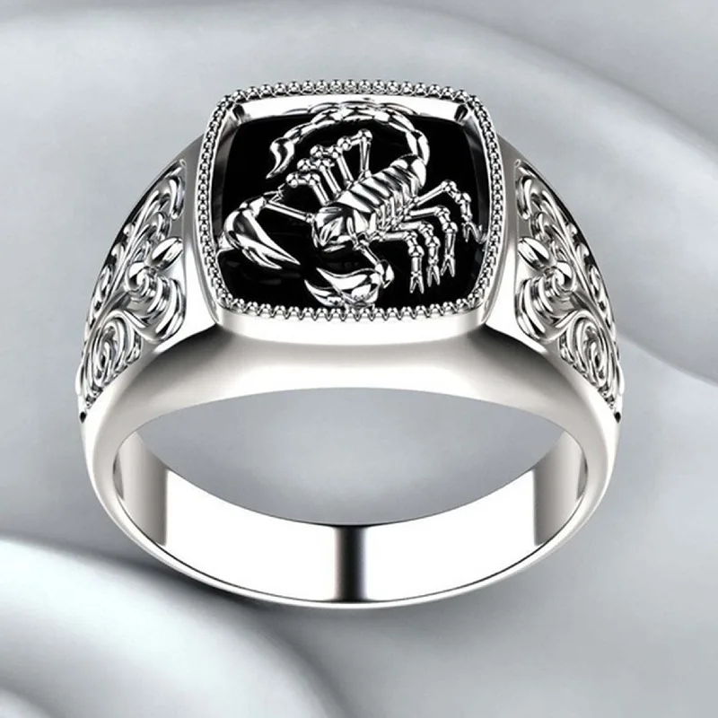 Mens wedding ring temperament design