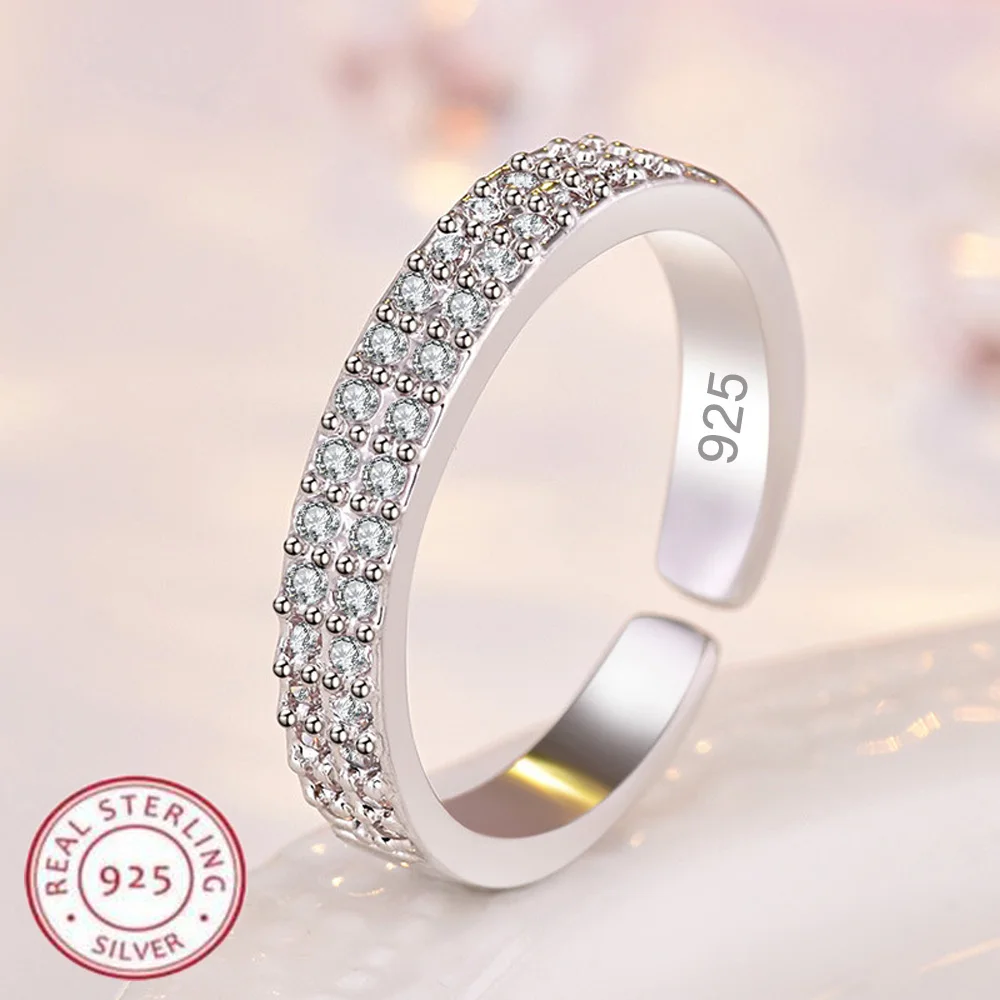 925 Sterling Silver Ring Sparkle Zircon luxury High Quality For Women Rings Wedding Fine Jewelry Accessories Party Gift Jewelry & Watches Rings 925 Sterling Silver Ring Sparkle Zircon luxury High Quality For Women Rings Wedding Fine Jewelry Accessories Party Gift Jewelry & Watches Rings KDBazar