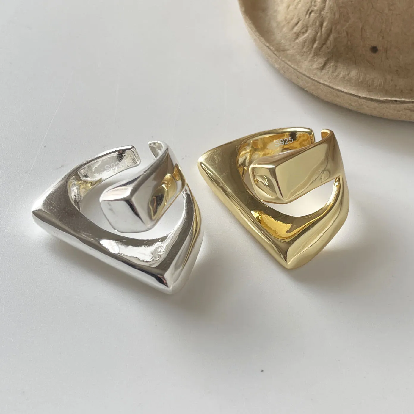 925 Sterling Silver Rings For Women Geometric Fine Jewelry Finger Adjustable Geometric Gold Ring For Party Birthday Gift Leggings Plus Size Leggings Women’s Fashion 925 Sterling Silver Rings For Women Geometric Fine Jewelry Finger Adjustable Geometric Gold Ring For Party Birthday Gift Leggings Plus Size Leggings Women's Fashion KDBazar