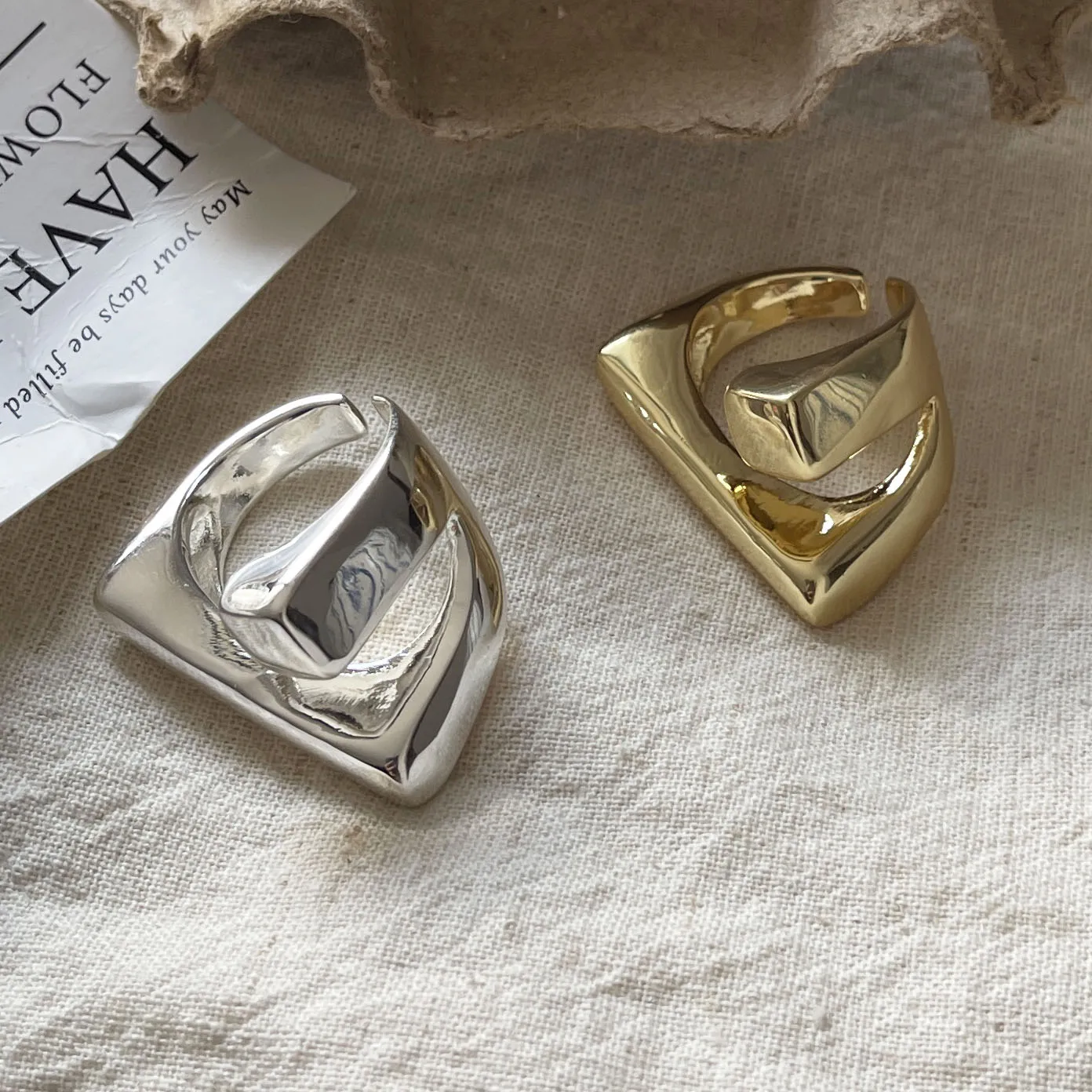 925 Sterling Silver Rings For Women Geometric Fine Jewelry Finger Adjustable Geometric Gold Ring For Party Birthday Gift Leggings Plus Size Leggings Women’s Fashion 925 Sterling Silver Rings For Women Geometric Fine Jewelry Finger Adjustable Geometric Gold Ring For Party Birthday Gift Leggings Plus Size Leggings Women's Fashion KDBazar