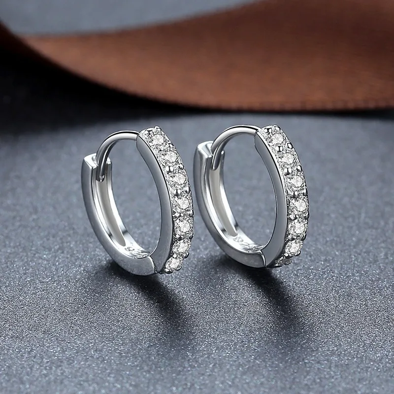 925 Sterling Silver Shining Zircon Earrings for Women Vintage Simple Round Circle Hoop Earrings Designer Party Jewelry Gifts Jewelry & Watches Rings 925 Sterling Silver Shining Zircon Earrings for Women Vintage Simple Round Circle Hoop Earrings Designer Party Jewelry Gifts Jewelry & Watches Rings KDBazar