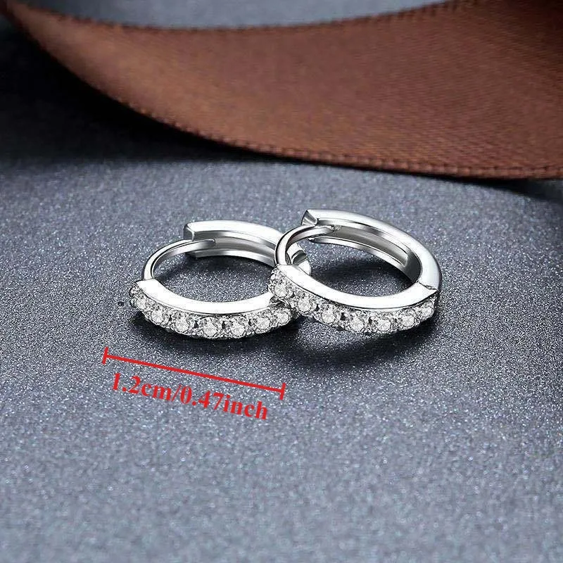 925 Sterling Silver Shining Zircon Earrings for Women Vintage Simple Round Circle Hoop Earrings Designer Party Jewelry Gifts Jewelry & Watches Rings 925 Sterling Silver Shining Zircon Earrings for Women Vintage Simple Round Circle Hoop Earrings Designer Party Jewelry Gifts Jewelry & Watches Rings KDBazar