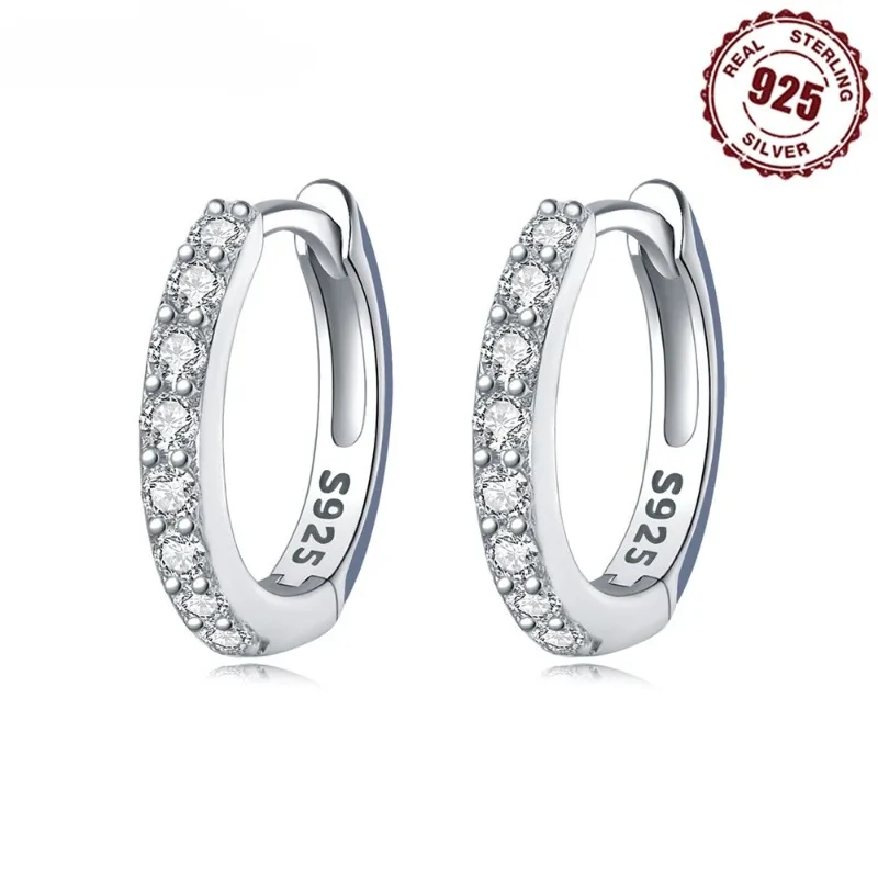 925 Sterling Silver Shining Zircon Earrings for Women Vintage Simple Round Circle Hoop Earrings Designer Party Jewelry Gifts Jewelry & Watches Rings 925 Sterling Silver Shining Zircon Earrings for Women Vintage Simple Round Circle Hoop Earrings Designer Party Jewelry Gifts Jewelry & Watches Rings KDBazar
