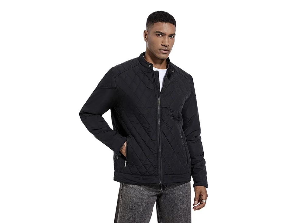 Mens bomber jacket windproof shell fabric