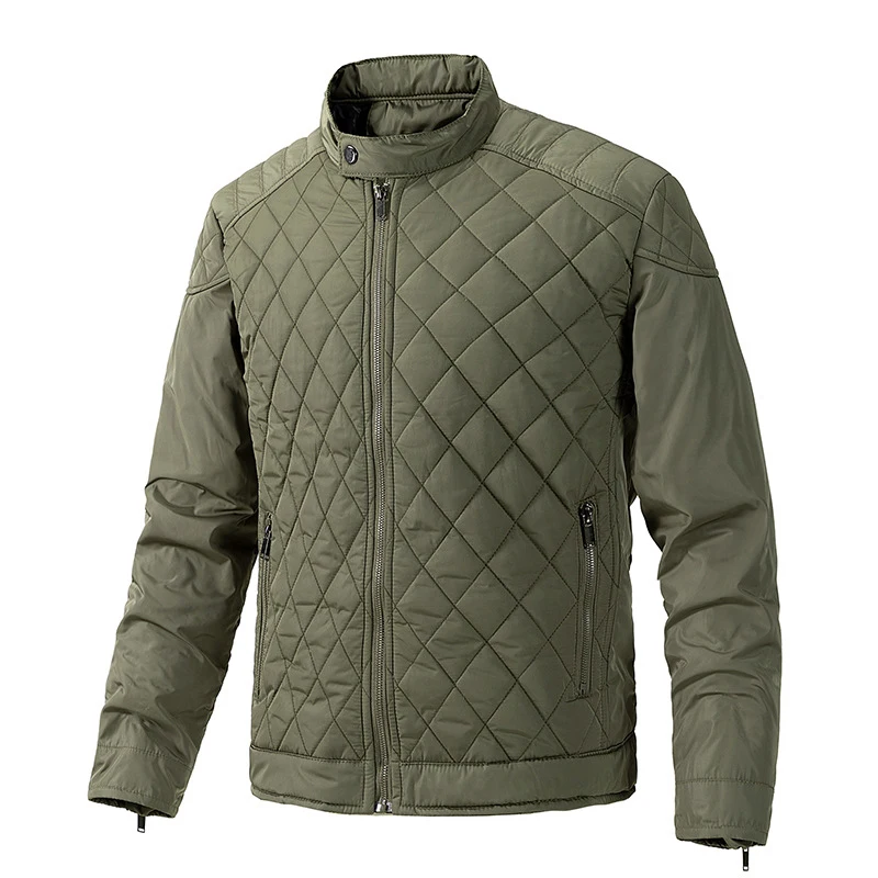 Autumn Winter Men’s Bomber Jackets Fashion Stand Collar Thicken Warm Cotton-Padded Coats Men Retro Slim Fit Windbreaker Jacket Cotton Coat Men’s Coats & Jackets Men’s Fashion Autumn Winter Men's Bomber Jackets Fashion Stand Collar Thicken Warm Cotton-Padded Coats Men Retro Slim Fit Windbreaker Jacket Cotton Coat Men's Coats & Jackets Men's Fashion KDBazar