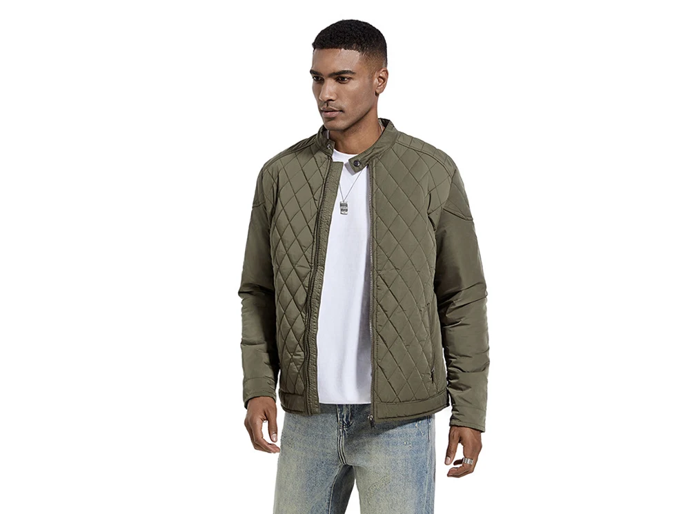 Mens windbreaker jacket slim fit styling