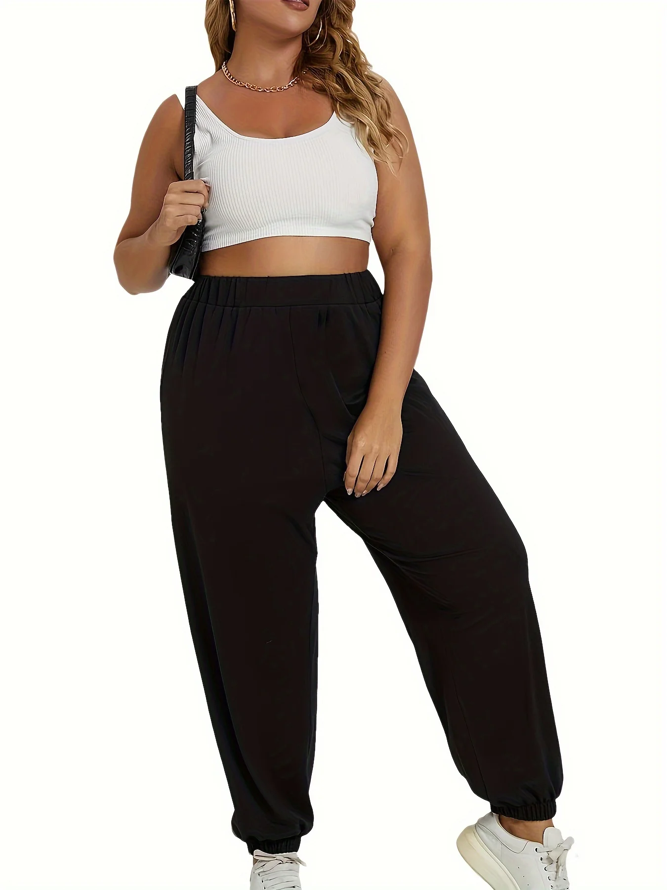 Autumn and winter new women’s plus size knitted fabric casual paragraph leggings Leggings Plus Size Leggings Women’s Fashion Autumn and winter new women's plus size knitted fabric casual paragraph leggings Leggings Plus Size Leggings Women's Fashion KDBazar