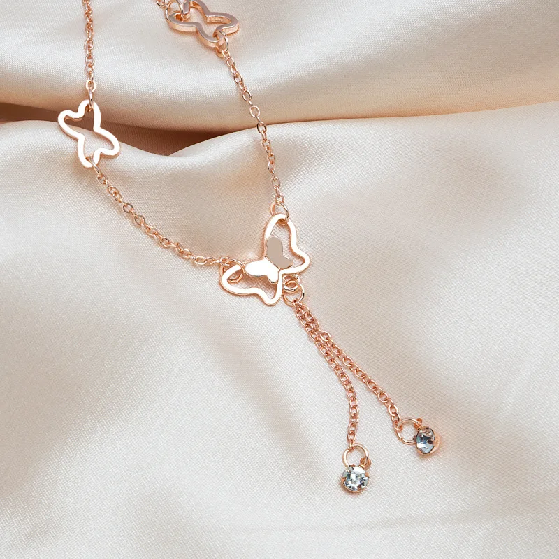 Bohemian Gold Silver Color Hollow Butterfly Anklets for Women Fashion Insect Zircon Ankle Bracelet Summer Beach Foot Chain Jewel Anklet Jewelry Jewelry & Watches Bohemian Gold Silver Color Hollow Butterfly Anklets for Women Fashion Insect Zircon Ankle Bracelet Summer Beach Foot Chain Jewel Anklet Jewelry Jewelry & Watches KDBazar